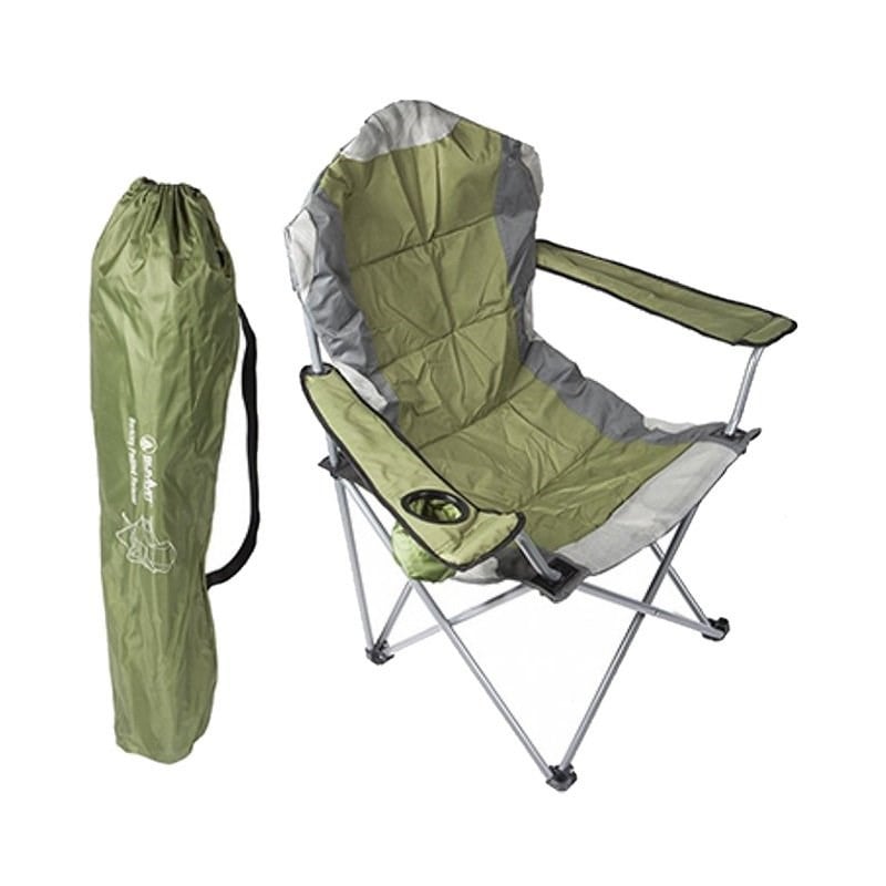 Summit Berkley Yüksek Konforlu & Takviyeli Kamp Sandalyesi Pinnable Green