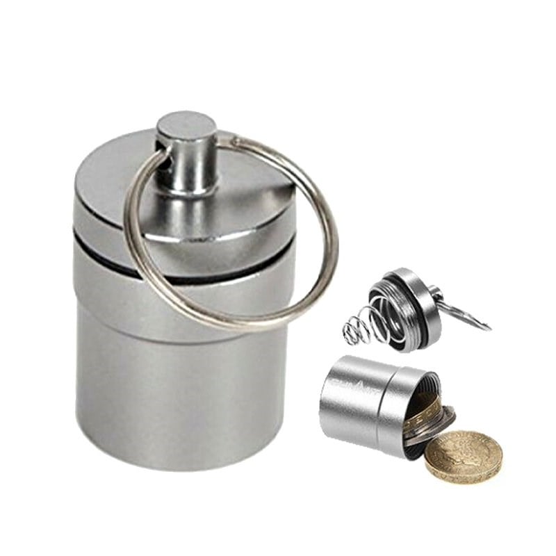 Summit Cash Stash Keyring Acil Durum Bozuk Para ve İlaç Taşıma Anahtarlığı