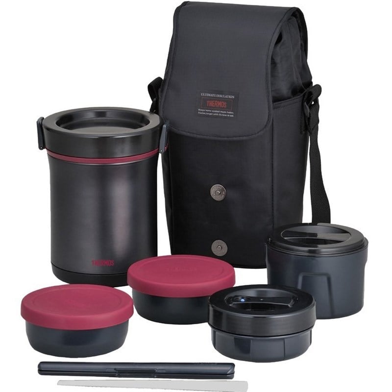 Thermos 4 Inner Jbe-1600F Yemek Termosu Black 1,7 lt 190936