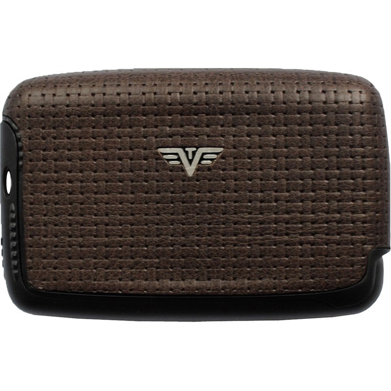 Tru Virtu Card Case Deri Kaplı Alüminyum Kartvizitlik 20.10.4.0003