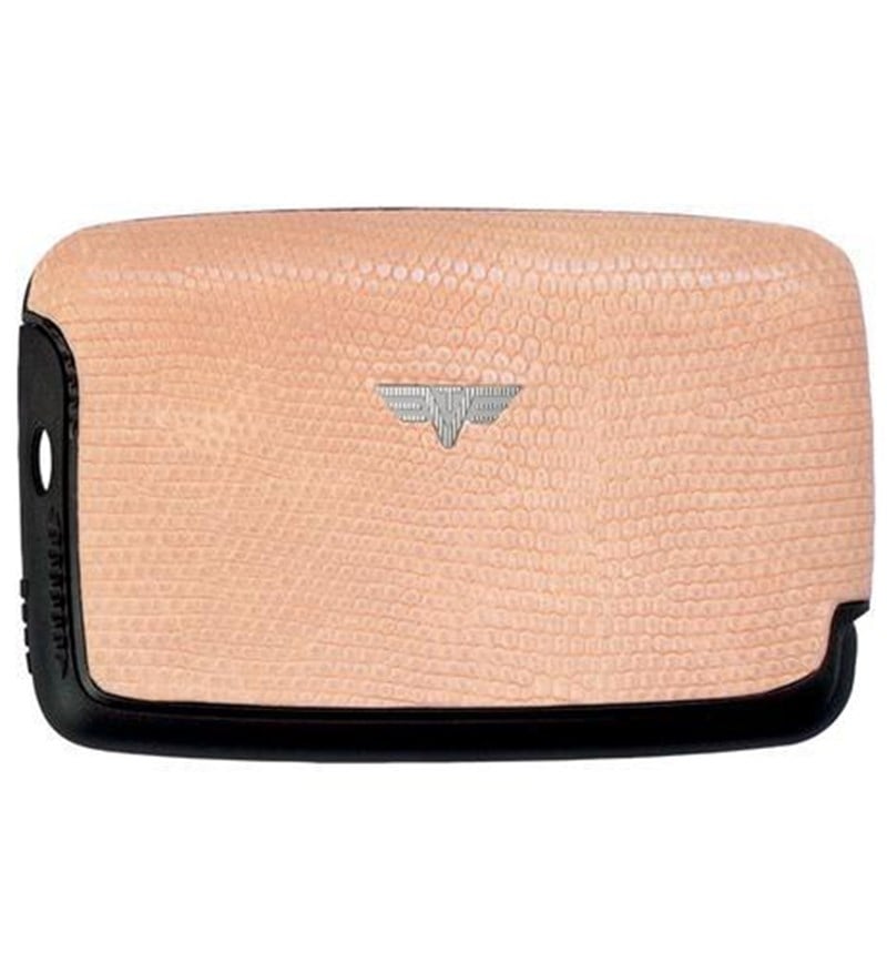 Tru Virtu Card Case Deri Kaplı Alüminyum Kartvizitlik 20.10.4.0003