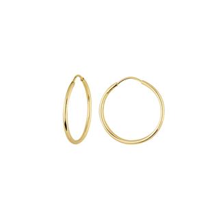 14 Ayar 1.5 cm Şarnel Halka Küpe