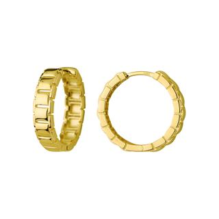 14 Ayar Altın Halka Küpe