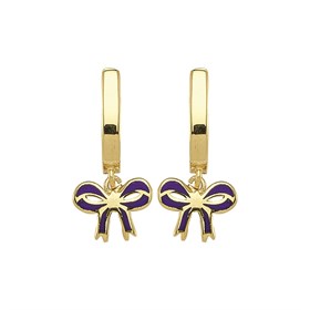 14 Ayar Altın Fiyonk Küpe