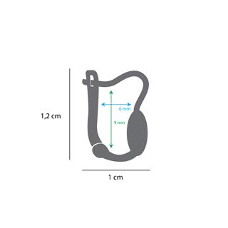 14 Ayar Altın Kelebek Küpe