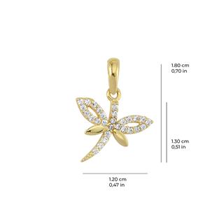 14 Ayar Yusufçuk Altın Kolye Ucu