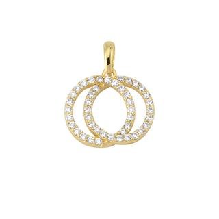14 Ayar Altın Yuvarlak Kolye Ucu