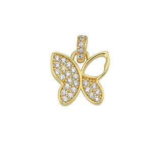 14 Ayar Altın Kelebek Kolye Ucu