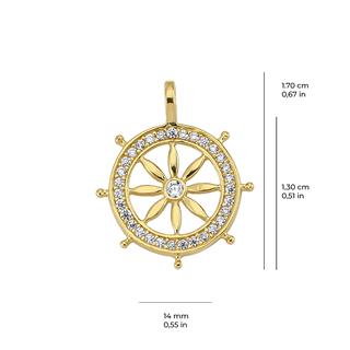 14 Ayar Dümen Altın Kolye Ucu