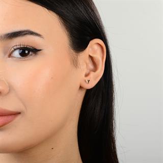 14 Ayar Altın Minik Kelebek Küpe