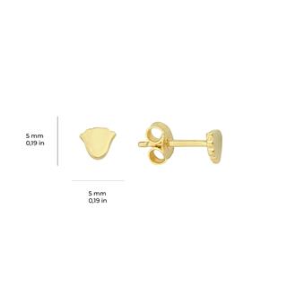 14 Ayar Minik Altın Küpe