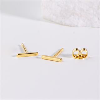 14 Ayar Çubuk Altın Küpe