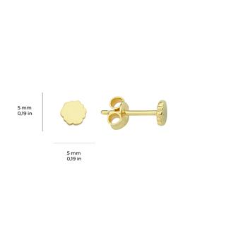 14 Ayar Minik Altın Küpe