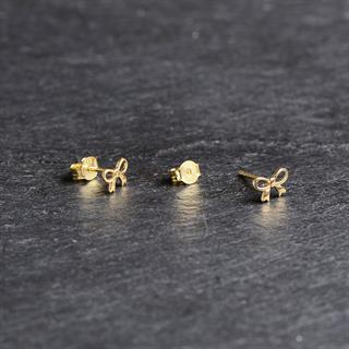 14 Ayar Altın Fiyonk Küpe