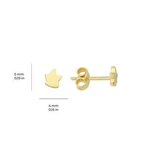 14 Ayar Minik Yıldız Altın Küpe