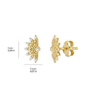 14 Ayar Altın Küpe