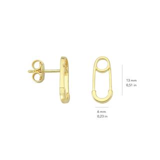 14 Ayar Altın Ataç Küpe