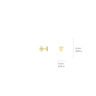 14 Ayar Altın Melek Küpe