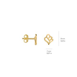 14 Ayar Altın Küpe