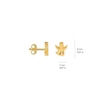 14 Ayar Altın Melek Küpe