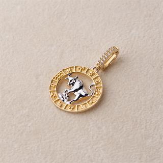 Boğa Burç Altın Charm