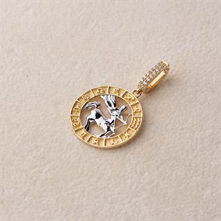 Yay Burç Altın Charm