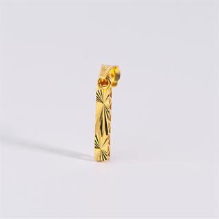 14 Ayar Altın I Harfi Kolye Ucu