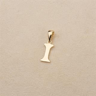 14 Ayar Altın I Harfi Kolye Ucu