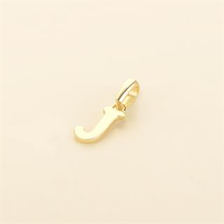 14 Ayar Altın J Harfi Kolye Ucu