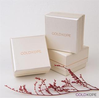 14 Ayar Altın Taşlı N Harf Küpe