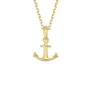 14 Ayar Çapa Altın Kolye