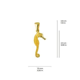 14 Ayar Altın Denizatı Kolye Ucu