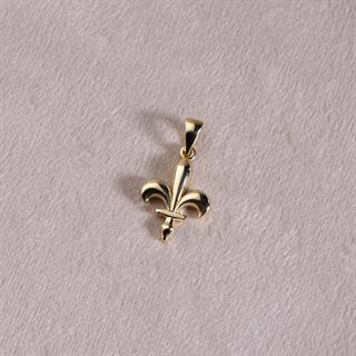 14 Ayar Altın Zambak Kolye Ucu