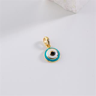 14 Ayar Altın Nazar Kolye Ucu