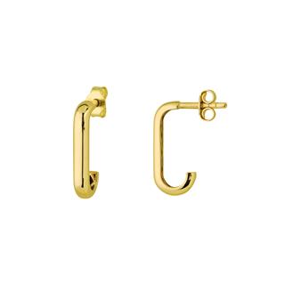 14 Ayar İtalyan Klasik Altın Küpe