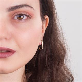 14 Ayar İtalyan Klasik Altın Küpe