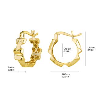 14 Ayar İtalyan Altın Küpe