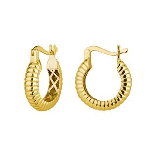 14 Ayar İtalyan Halka Altın Küpe