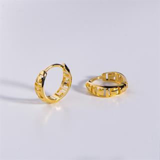 14 Ayar İtalyan Halka Altın Küpe