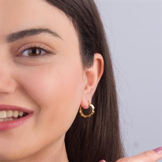 14 Ayar İtalyan Altın Küpe