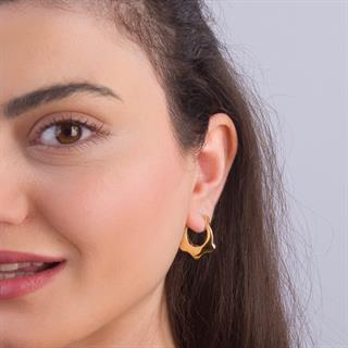 14 Ayar İtalyan Altın Küpe