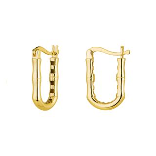 14 Ayar İtalyan Modern Altın Küpe