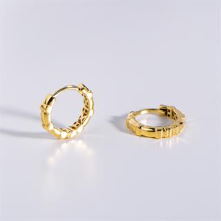 14 Ayar İtalyan Halka Altın Küpe