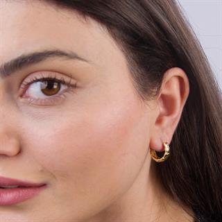 14 Ayar İtalyan Halka Altın Küpe