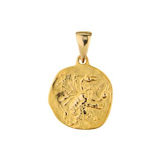 14 Ayar Altın Akrep Burç Kolye Ucu