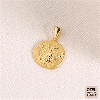 14 Ayar Altın Akrep Burç Kolye Ucu