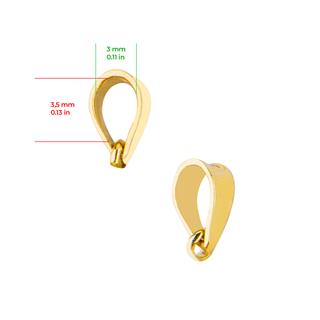 14 Ayar Altın Başak Burç Kolye Ucu