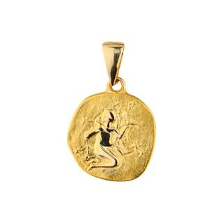 14 Ayar Altın Burç Kolye Ucu