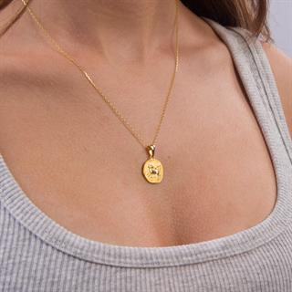 14 Ayar Altın Koç Burç Kolye Ucu