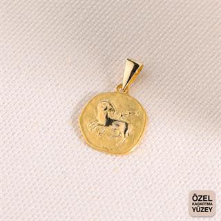 14 Ayar Altın Koç Burç Kolye Ucu